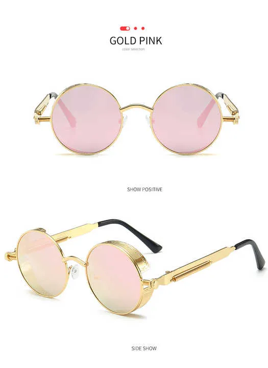 نظارات شمسية للطيار بتصميم كلاسيكي من . HBK Classic Design Pilot Sunglasses for Men and HBK Classic Design Pilot Sunglasses for Men and