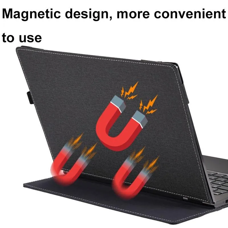 14 Leather Laptop Protective Case - Anti-Fall Design