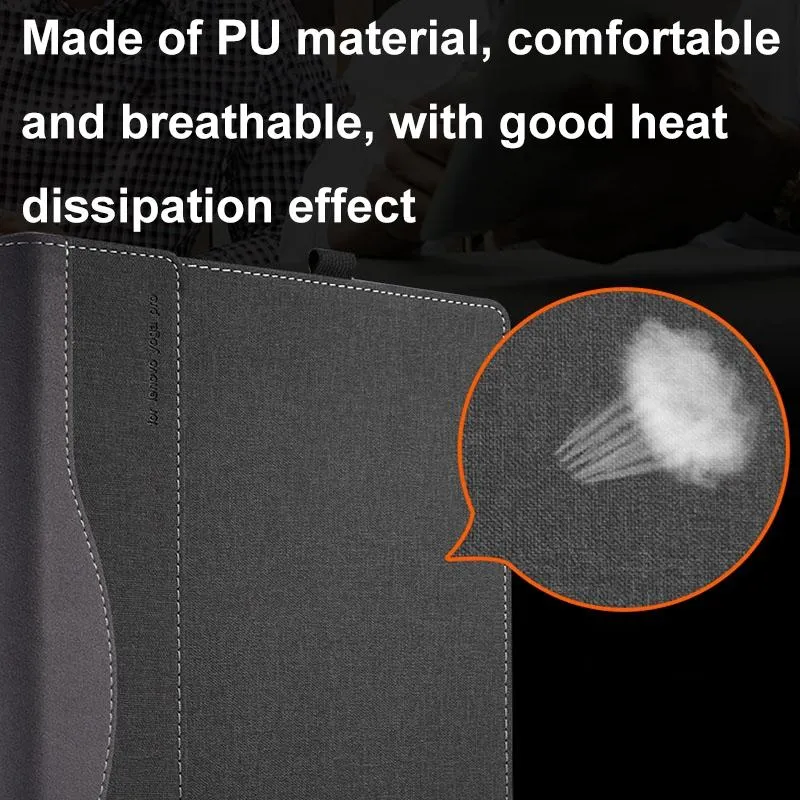14 Leather Laptop Protective Case - Anti-Fall Design