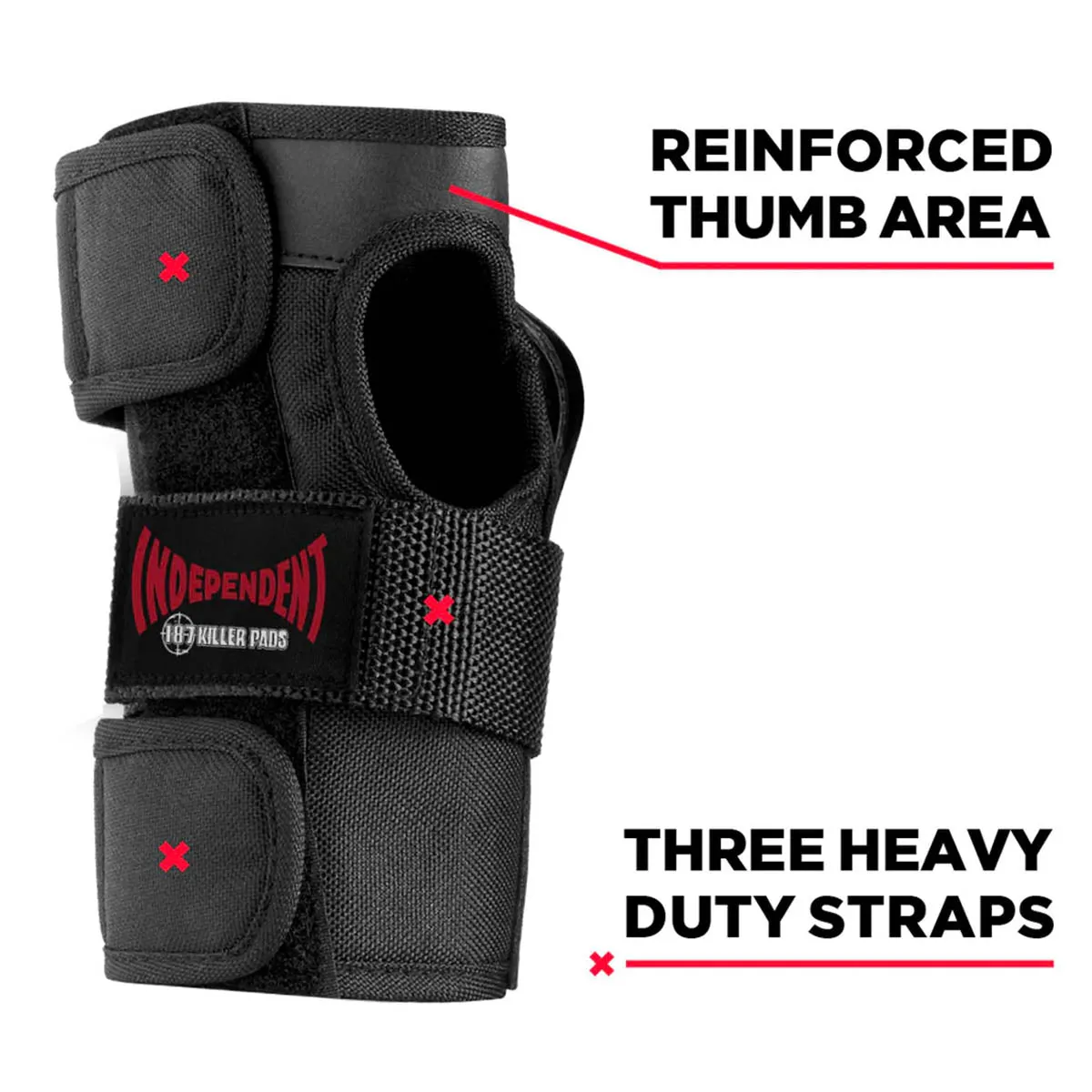187 - X Independent Junior Six Pack Pad Set