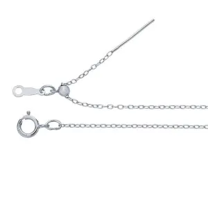 18" Adjustable Chain (Silver)