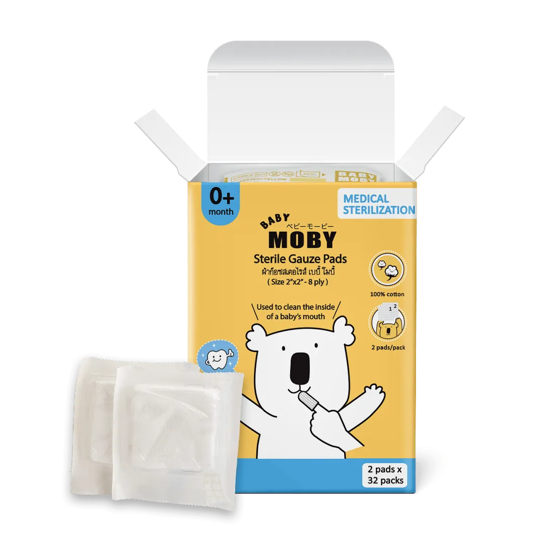 Baby Moby Sterile Gauze Pads