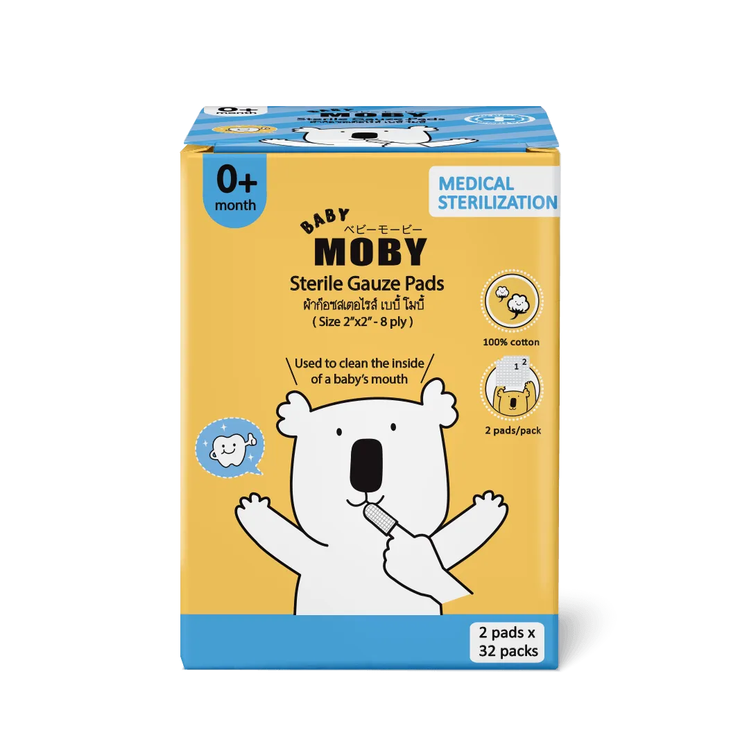 Baby Moby Sterile Gauze Pads