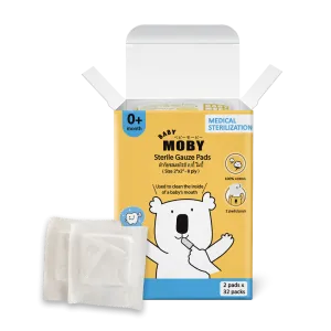 Baby Moby Sterile Gauze Pads