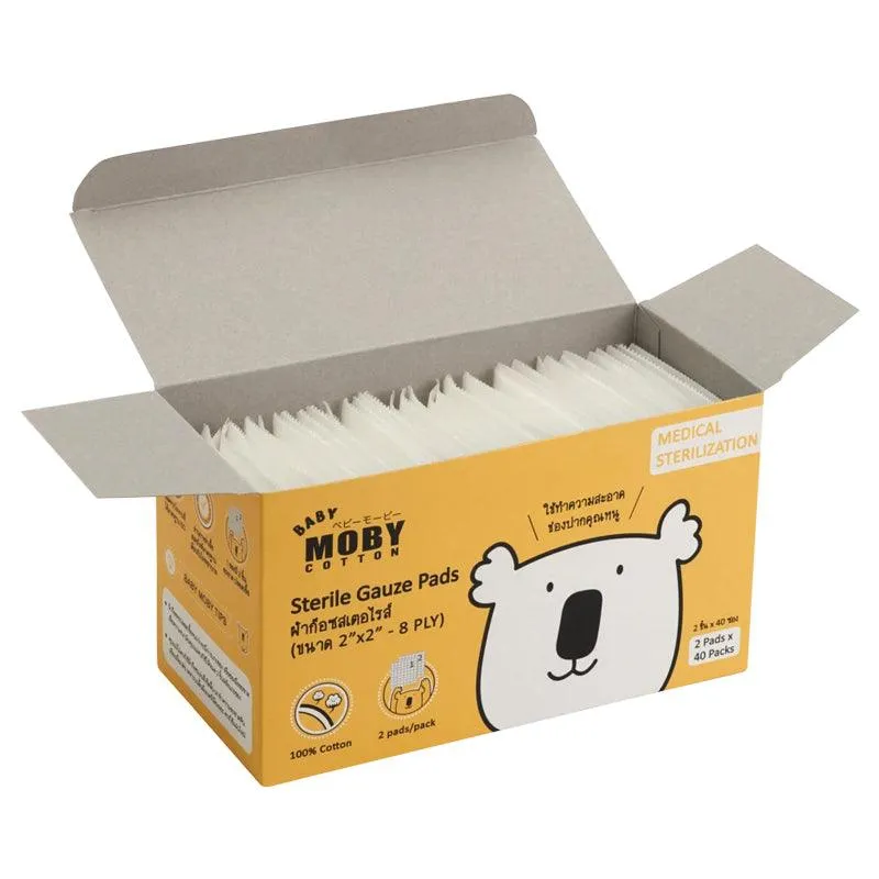 Baby Moby Sterile Gauze Pads