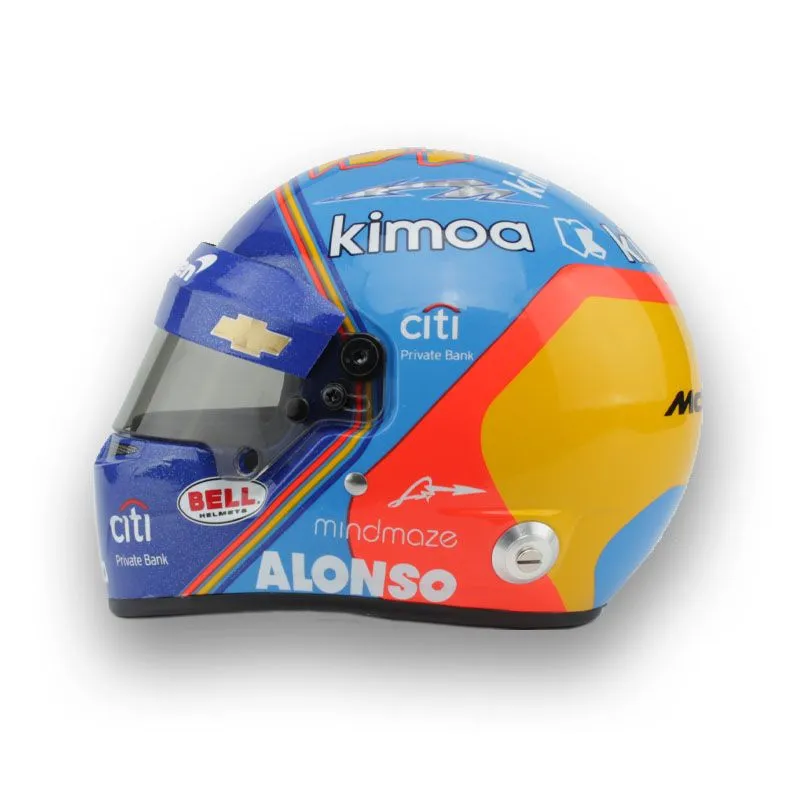 Bell 1:2 Scale Mini Helmet Fernando Alonso 2019 Indy 500