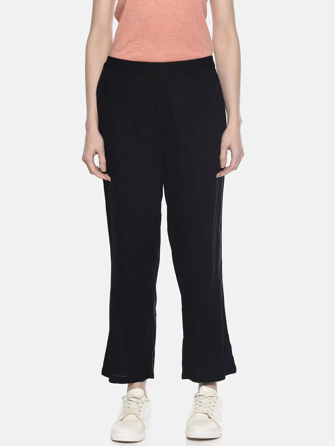 Black Elastic Pant