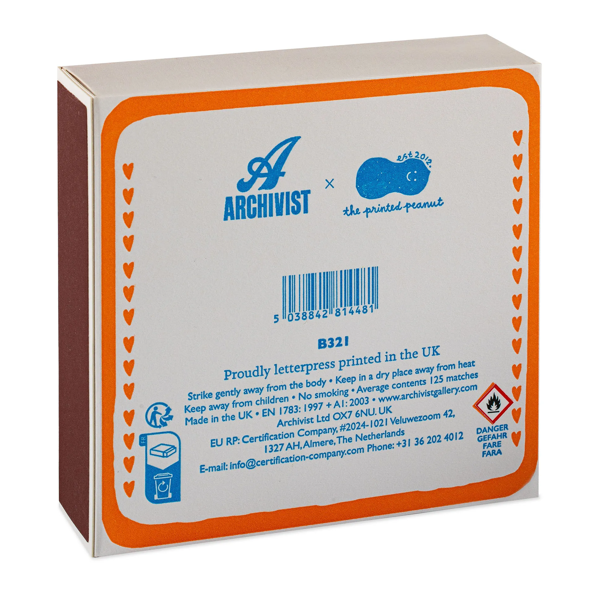 Cat Lovers Sardines - Safety Matches