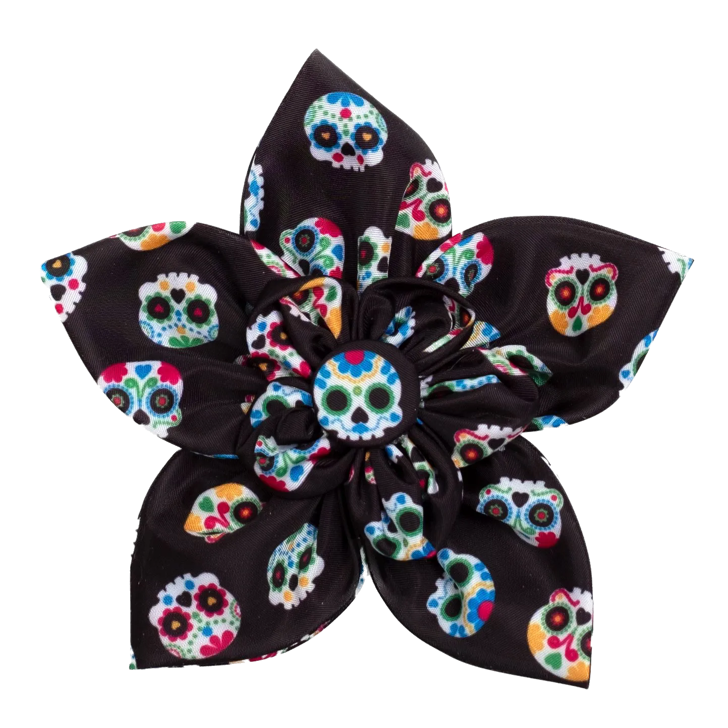 Collar Flower | Sugar Skulls Blue