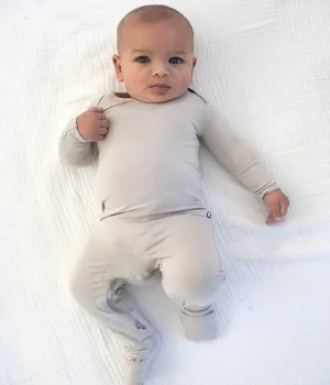 Convertible Romper footie - Mist