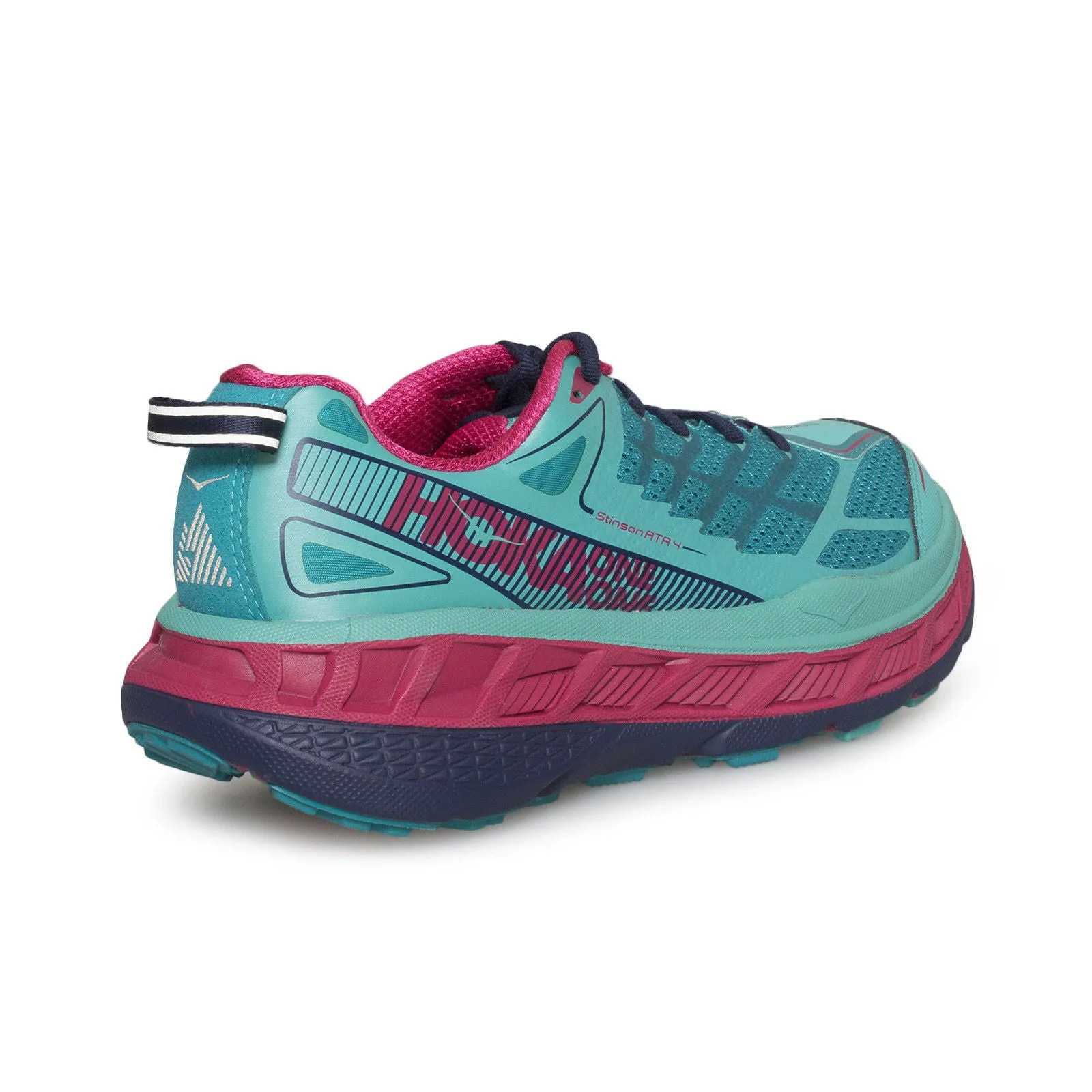 Hoka One One Stinson ATR 4 Ceramic / Tile Blue Running Shoes - Women's