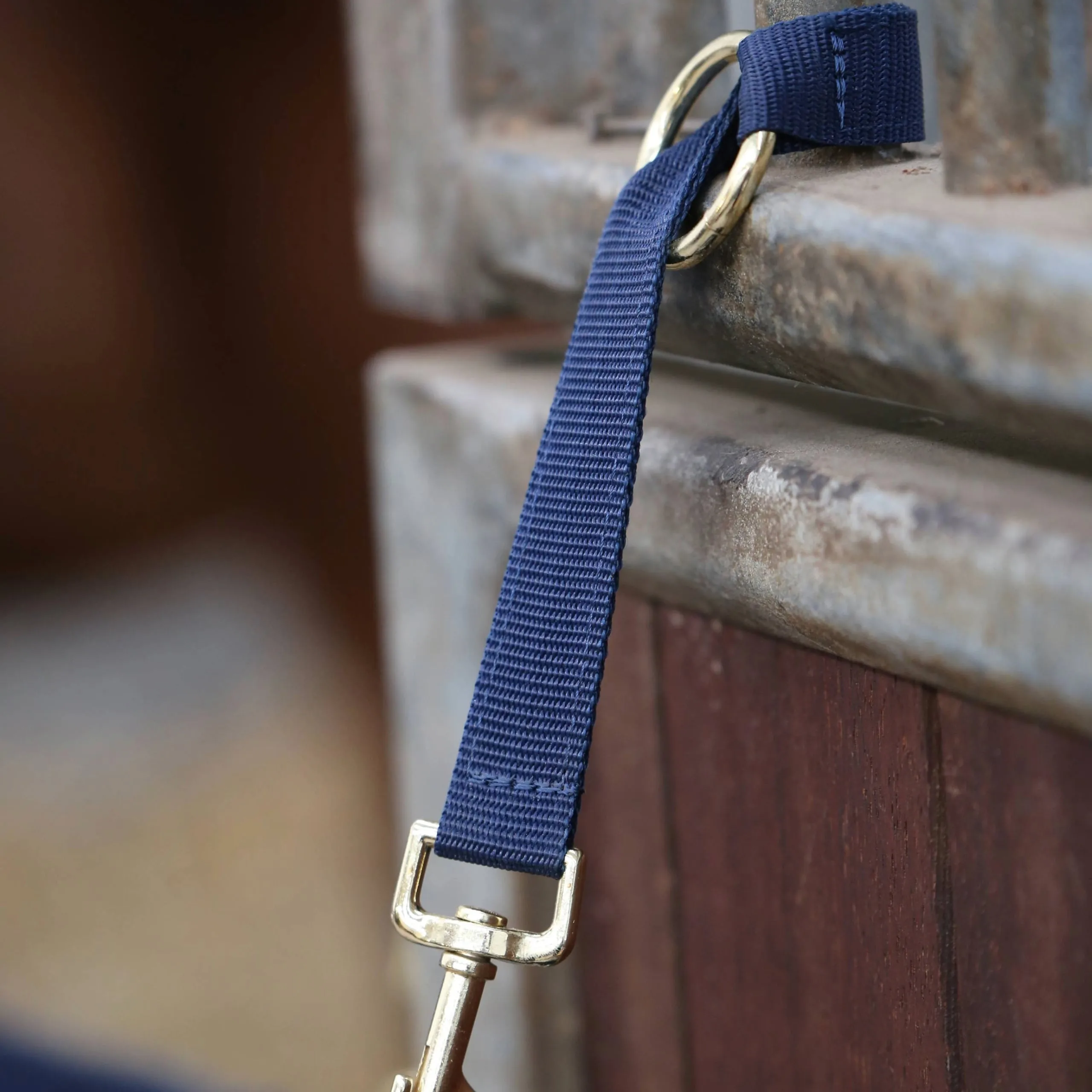 Kentucky Horsewear Nylon Hook and Loop - Navy