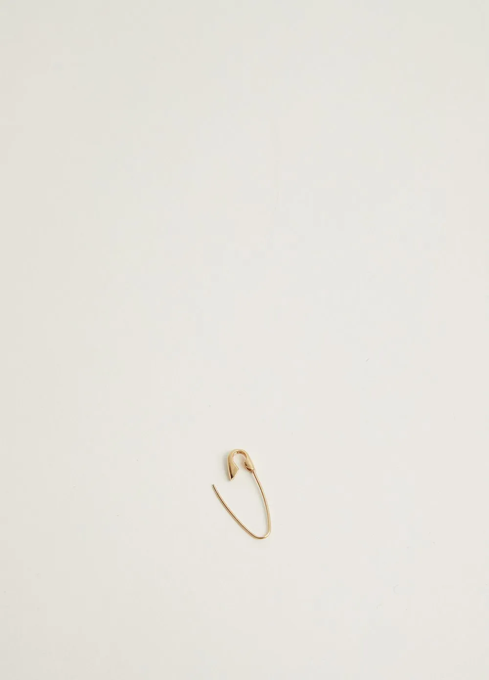Large Safety Pin Earring