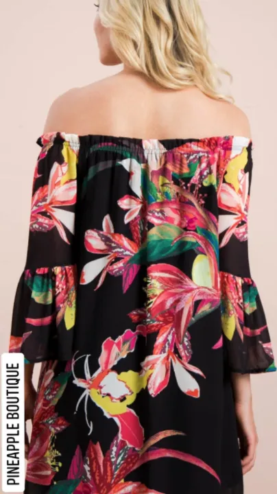 McKayla Off Shoulder Mini Dress