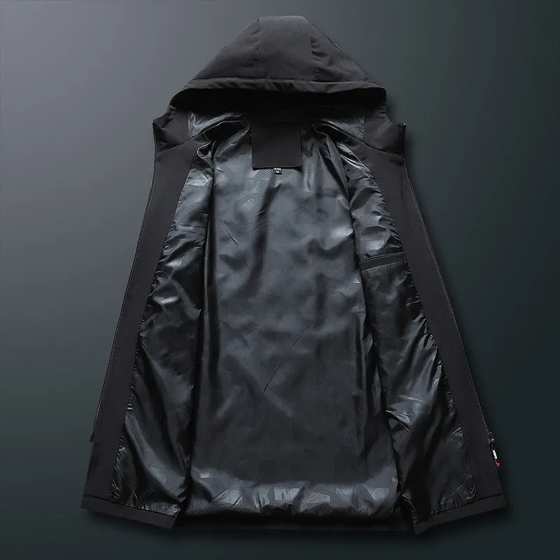 Men's Classic Design Long Trench Coat