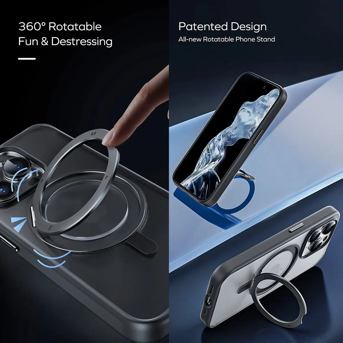 Momax CaseForm Roller Magnetic Case for iPhone 15 Series