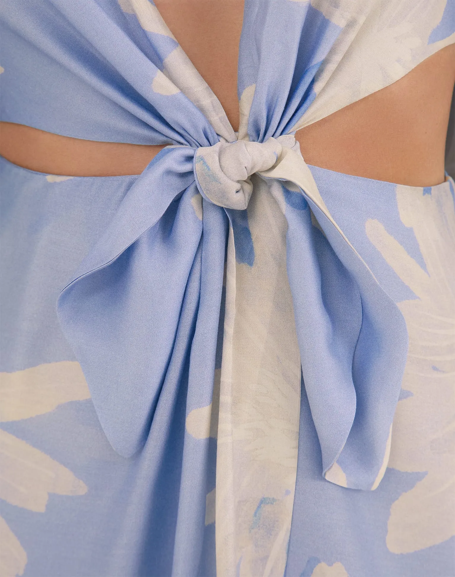 Nadi Short Dress - Maliblue
