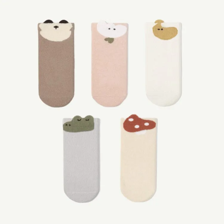 Nemo Baby Anti-Slip Socks [Set of 5]