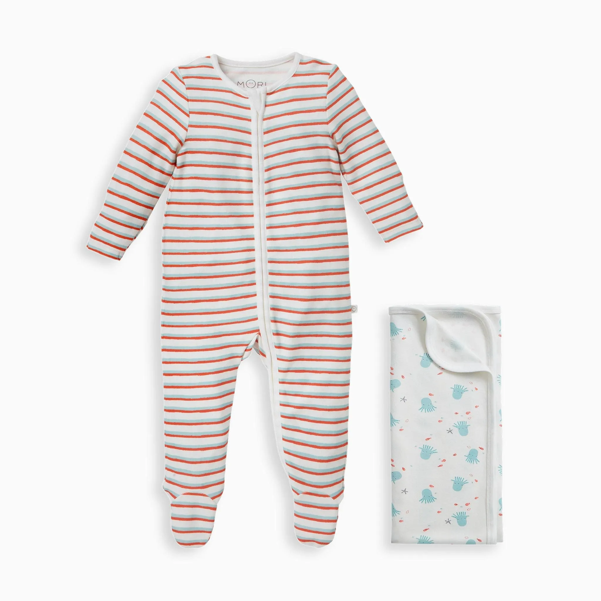 Reef Blanket and Zip-Up Sleep & Play One-Piece