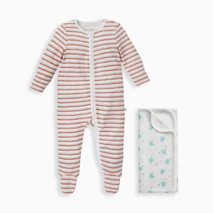 Reef Blanket and Zip-Up Sleep & Play One-Piece