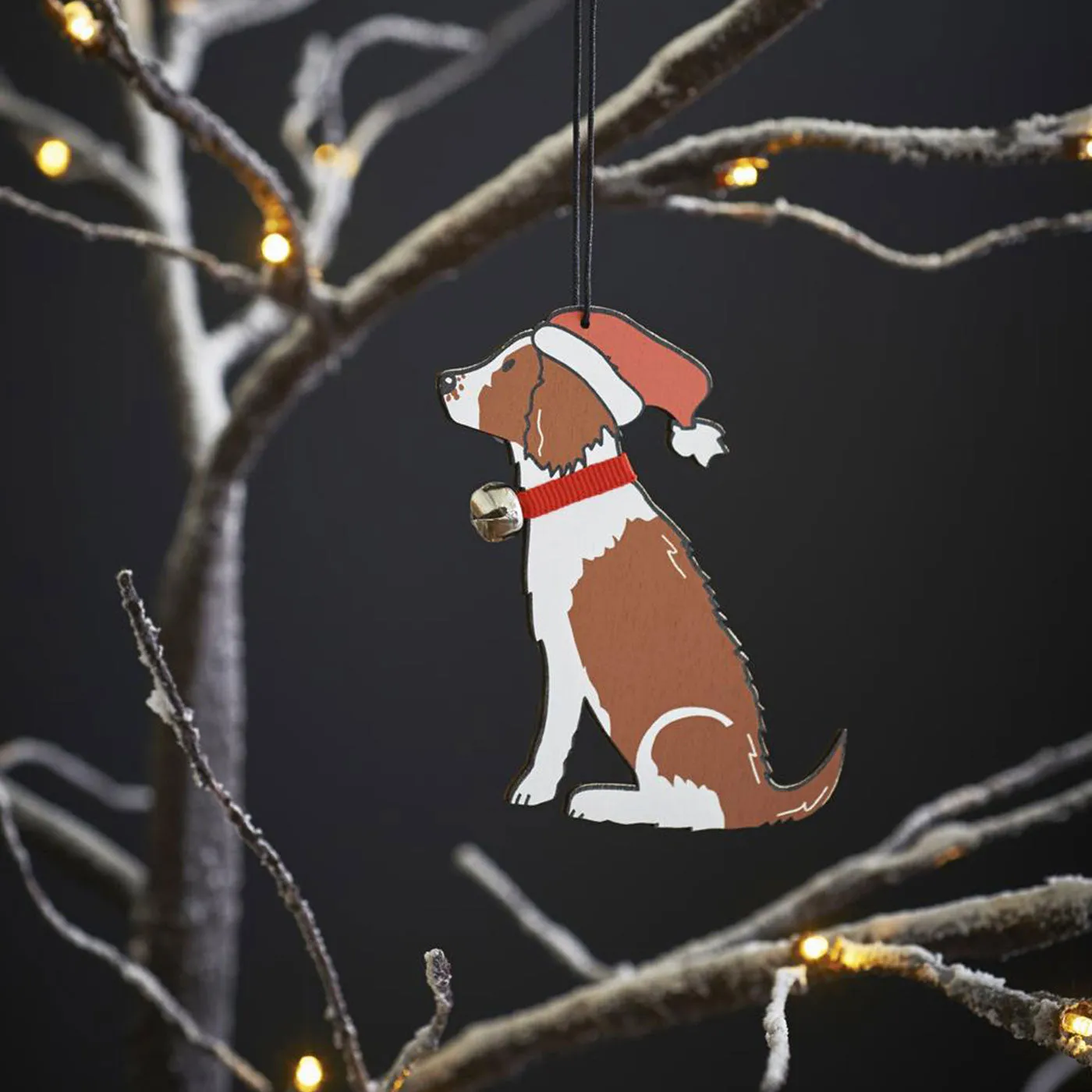 Springer Spaniel Christmas Decoration by Sweet William