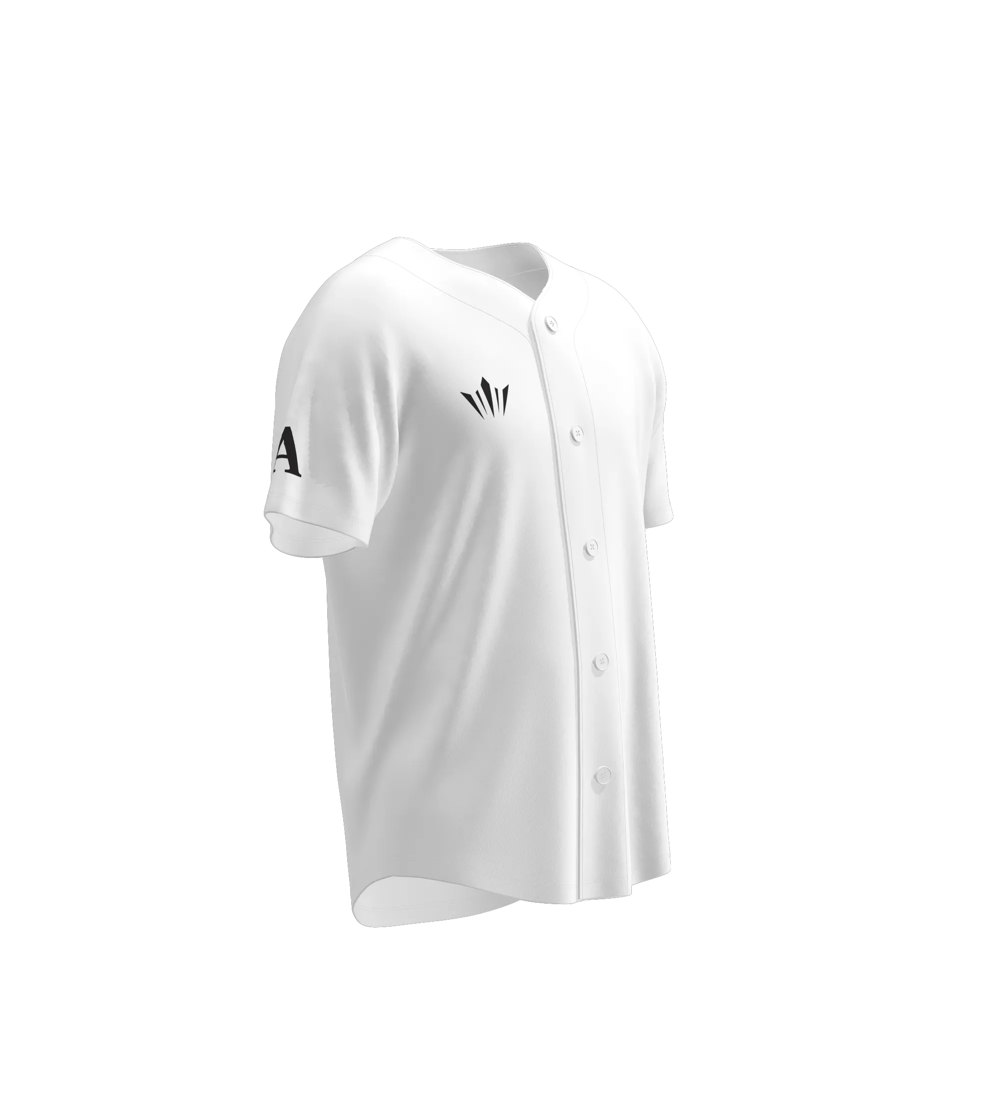 Z&J Baseball Jersey - White (Customizable)