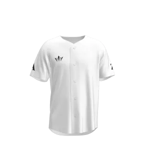 Z&J Baseball Jersey - White (Customizable)